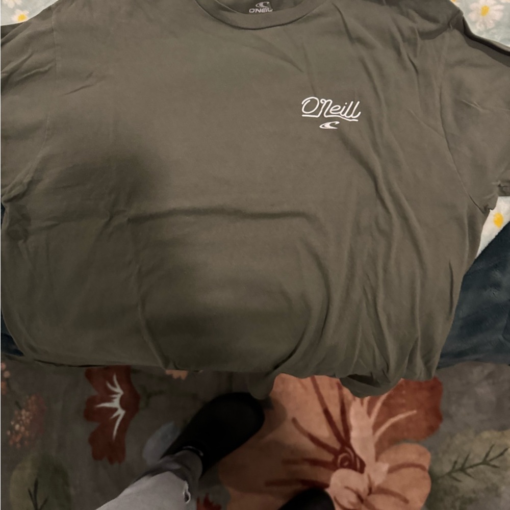 O'Neill Men's Olive Green Logo Short Sleeve Tee